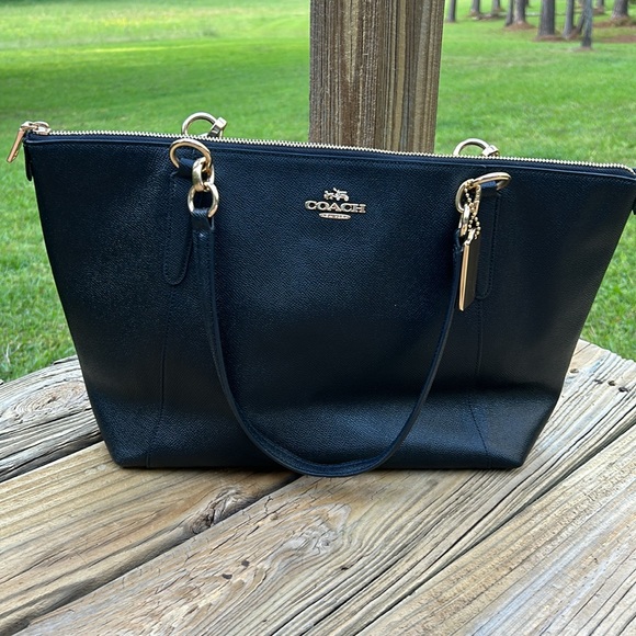 👜Coach Ava Tote Crossgrain Purse - Picture 14 of 16